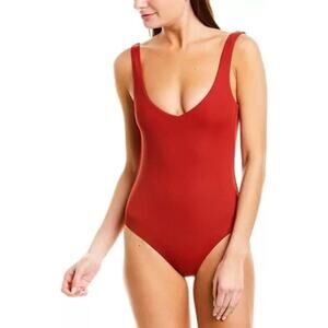 L Space Women's Arizona One Piece Swimsuit Redwood Size 6 NWOT